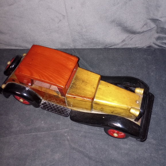 Vintage Wood Model Car EUC - Picture 2 of 7